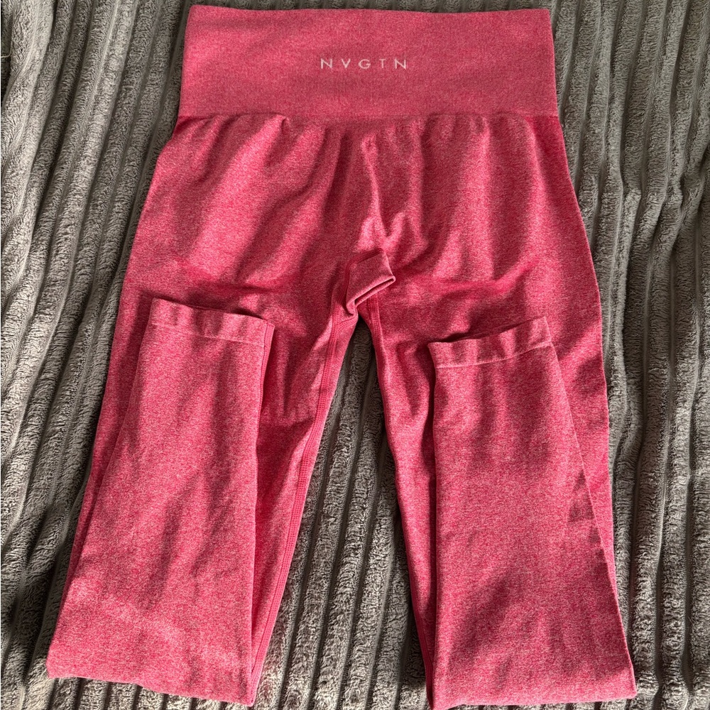 NVGTN Crimson Contour Seamless Leggings